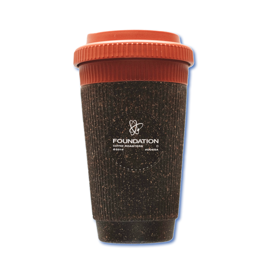 Weducer Cup + Cap Set 350 ml - Coffee/ Cayena