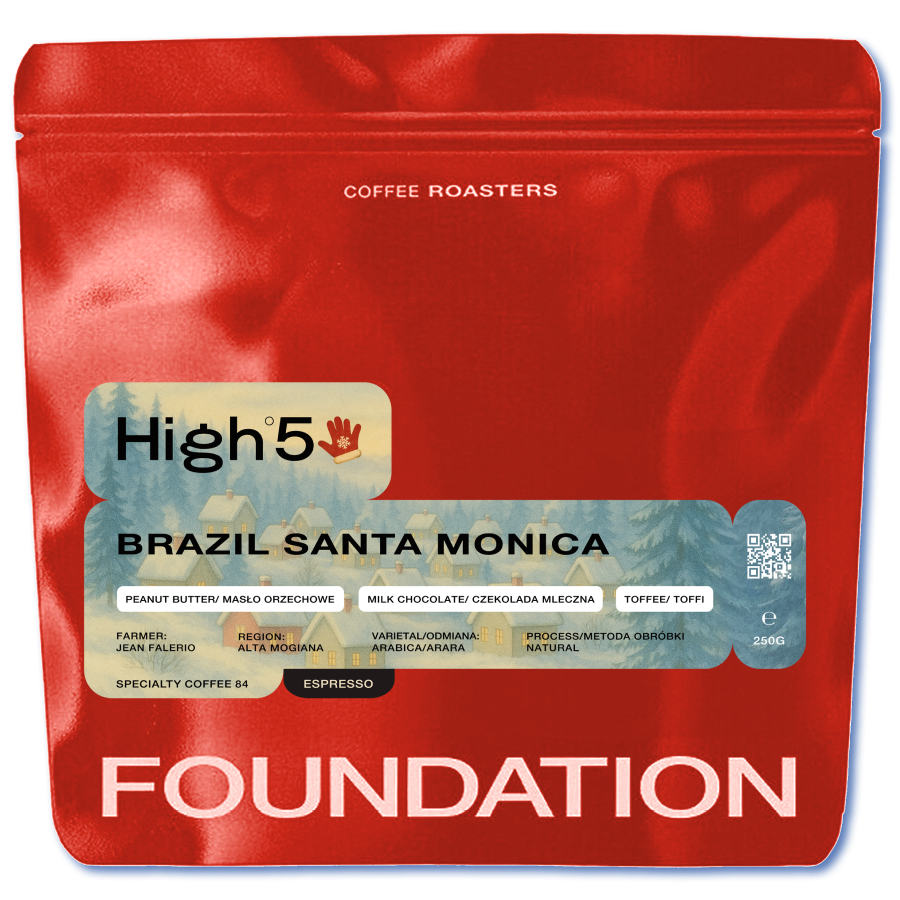 Café Brasil Santa Mónica expreso 250 G