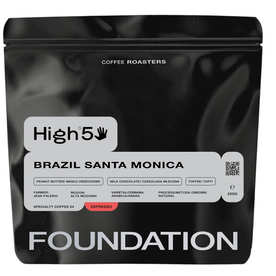 Café Brasil Santa Mónica expreso 250 G