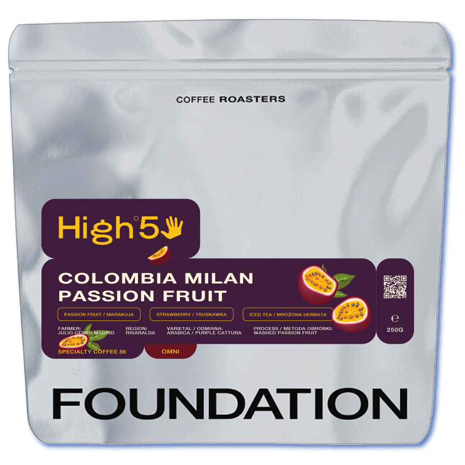 Café  Columbia Milan Рassion fruit Filtro 250g
