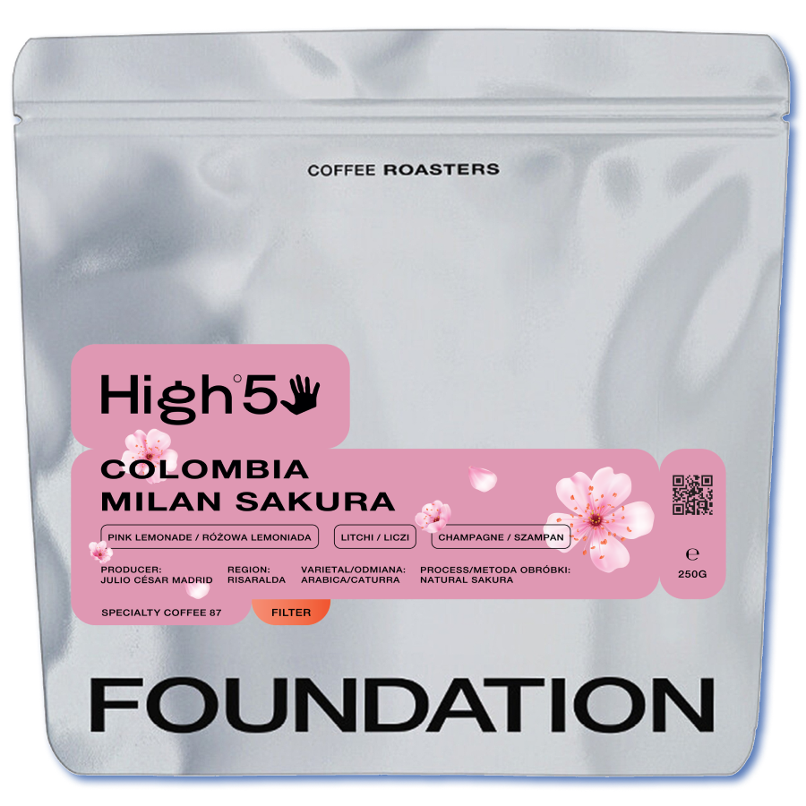Coffee Colombia Milan Natural Sakura filter 250 g