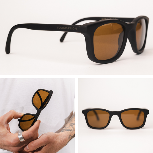 Sunglasses Ochis x Foundation DANDY BROWN