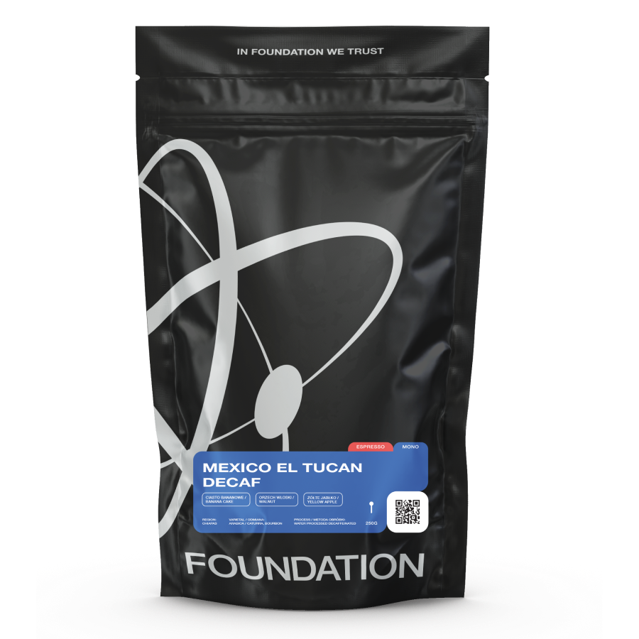 Café México El Tucán DECAF espresso 250 g