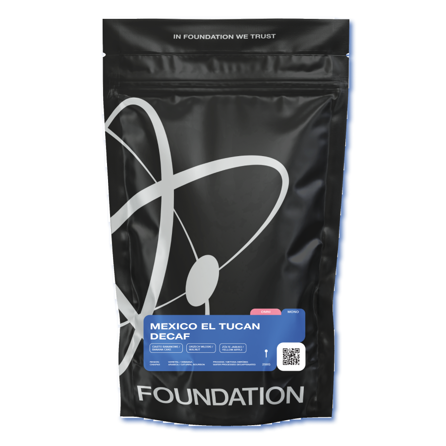 Coffee Mexico El Tucan DECAF espresso 250 g
