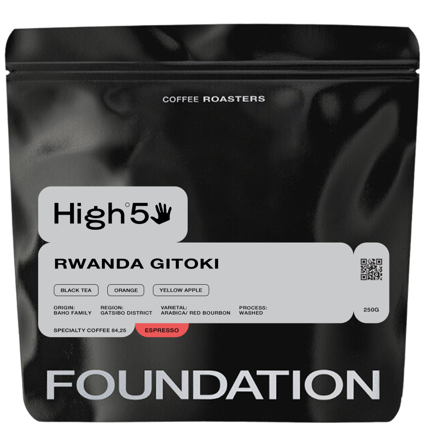 Café Rwanda Gitoki espresso 250 g